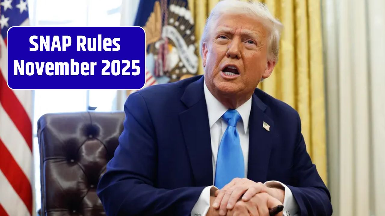 SNAP Rules November 2025