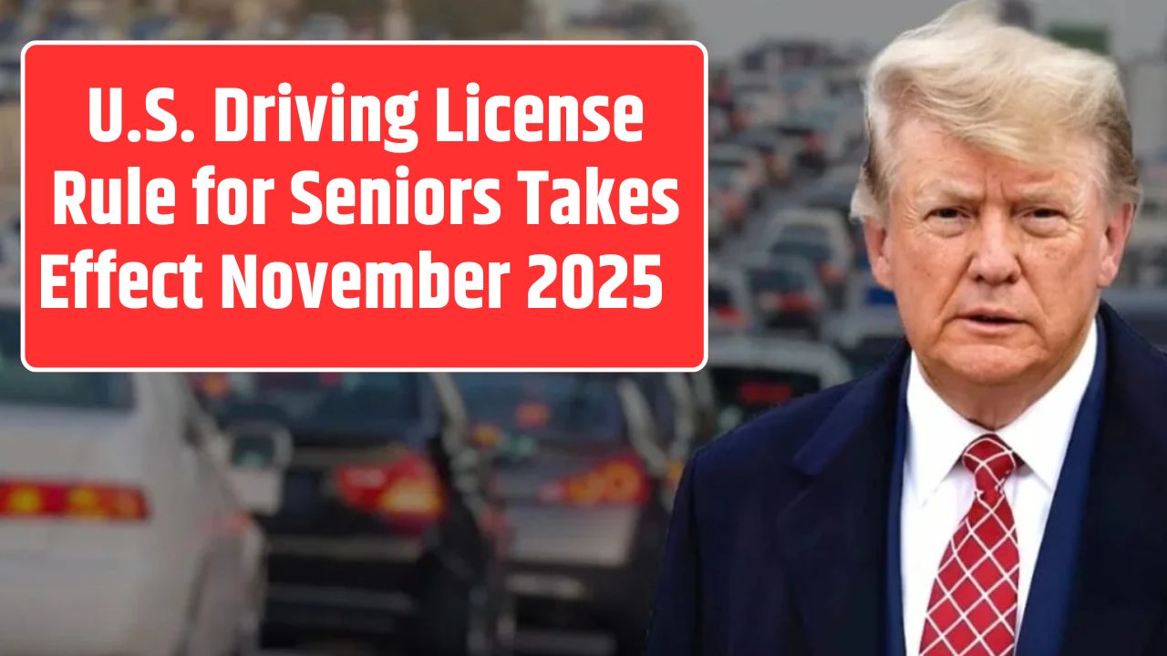 U.S. Driving License Rule for Seniors